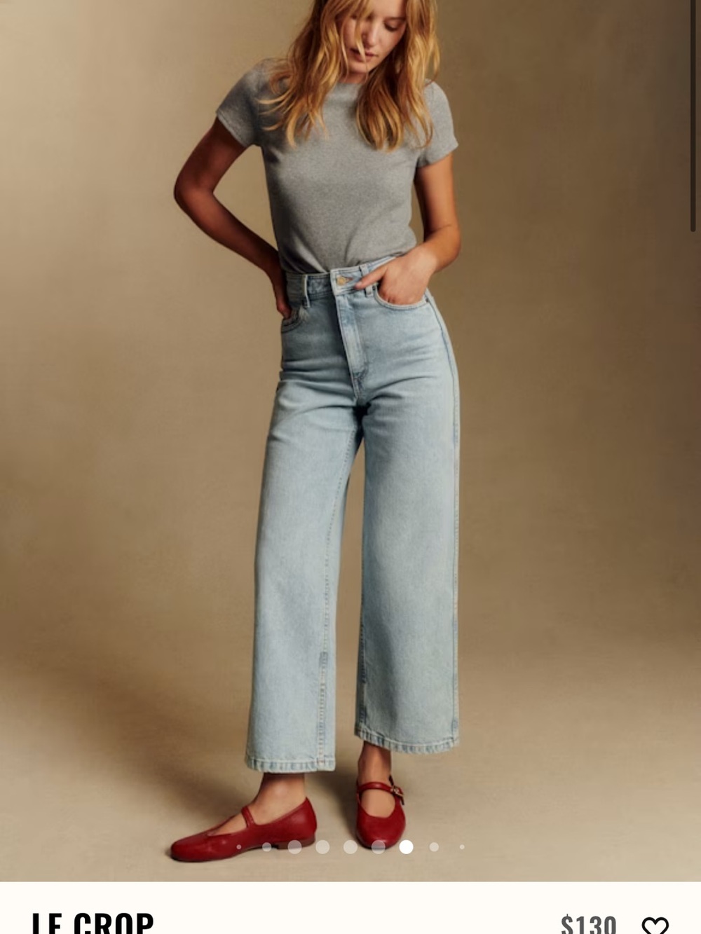 Sezane Le Crop Jeans